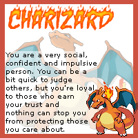 OMG, You are such a Charizard!